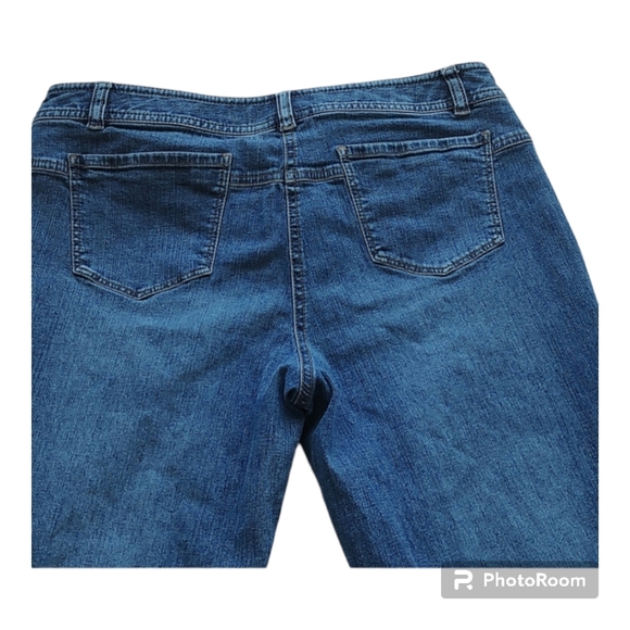 Ann Taylor Loft Classic Blue Women's Capris - Picture 3 of 4